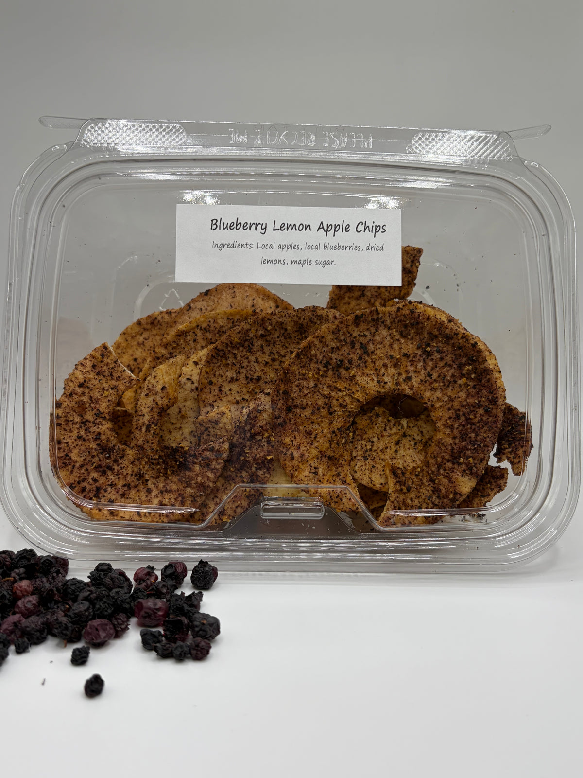Blueberry Lemon Apple Chips