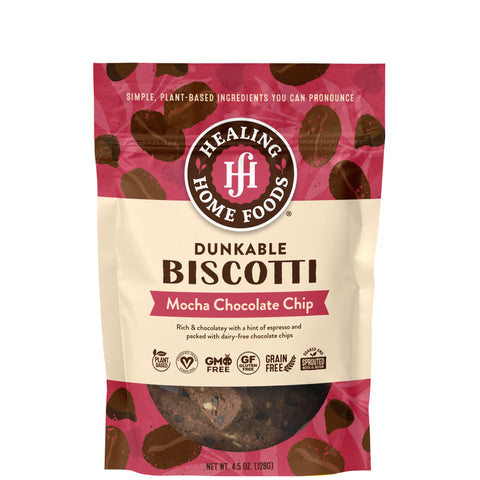 Dunkable Mocha Biscotti