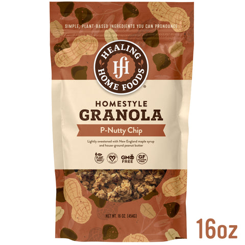 Homestyle P-Nutty Chip Granola - 16 oz